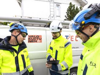 Uusi sopimus laajentaa Eltelin ja Valokuitusen valokuituyhteyksien tarjonnan koko maahan. Kuva Eltel.