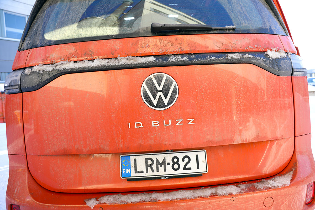 Volkswagen ID. Buzz Cargo. Kuva Mikko Arvinen.