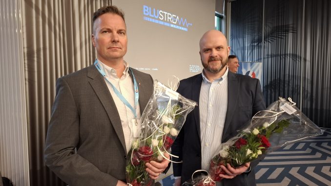 jari-korpela-ja-tapio-heikkinen Sähköliiton uusi puheenjohtaja Jari Korpela ja uusi toiminnanjohtaja Tapio Heikkinen.