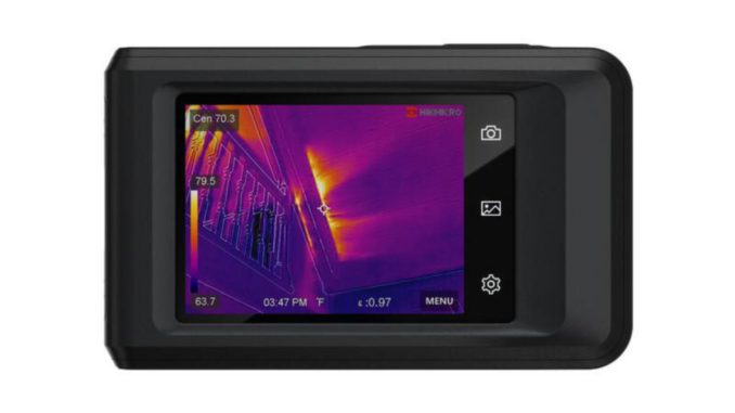 Taskuun mahtuva Hikmicro Pocket lämpökamera. Taskuun mahtuva Hikmicro Pocket lämpökamera.