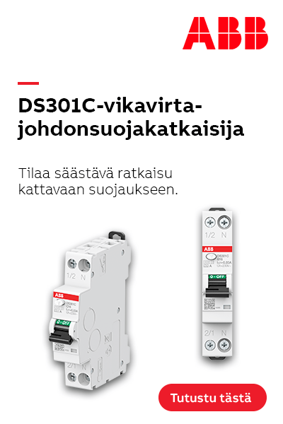 Mainos ABB DS301C-vikavirtajohdonsuojakatkaisija