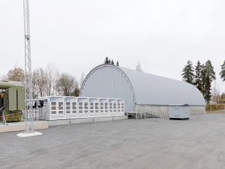 Valkeakosken verkkoa luova sähkövarasto. Kuva: Alpiq.