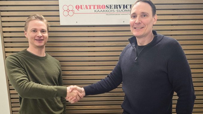 Kalle Hentunen (vas.) ja Niko Sipari astuvat uusiin tehtäviin tammikuussa 2026.