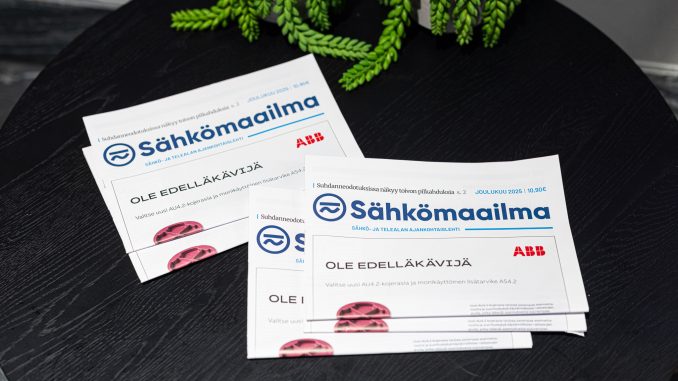 Sähkömaailma uudistuu, Kuva: Satu Mali.