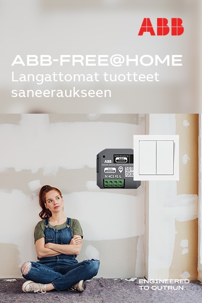 Langaton ABB-free@home on moderni älykotijärjestelmä, joka on suunniteltu helpottamaan kotien automaatiota ja tarjoamaan käyttäjälle joustavuutta sekä tarpeen mukaan laajennettavaa kokonaisuutta. 