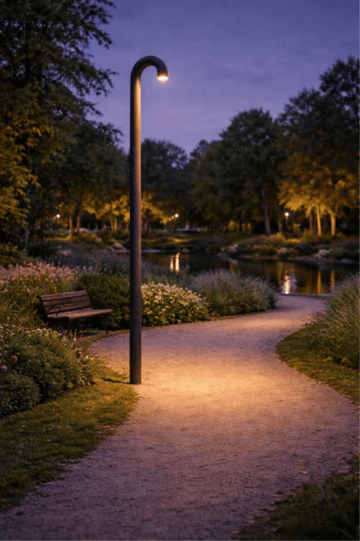 Curve-pylväsvalaisin