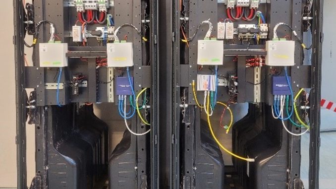 Lempäälä-talossa kokeiltu sähköautoakku energiavarastona. Kuva: Treasource-projekti.